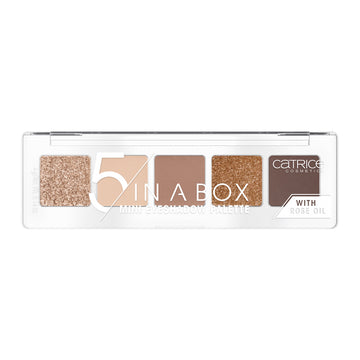 Catrice 5 In A Box Mini Eyeshadow Palette 010 Golden Nude Look 4g